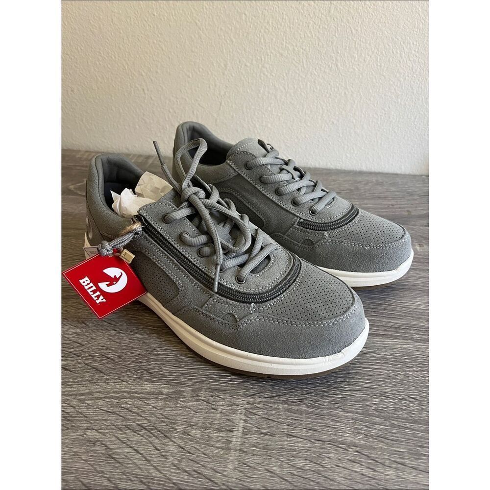 New Billy Footwear Comfort Low Top Zip Around Suede Sneakers Men’s 10 Shoes
